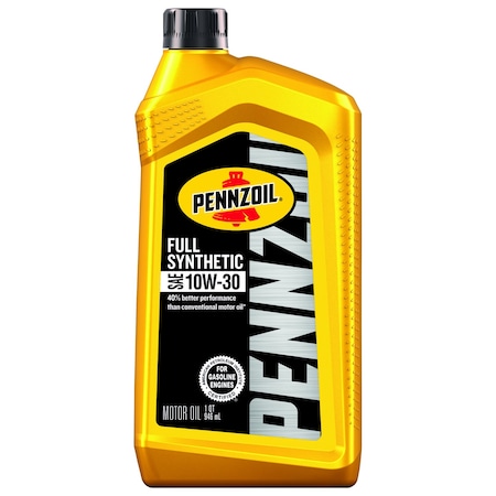 Pennzoil Pennzoil 10W-30 Gasoline Synthetic Motor Oil 1 qt 1 pk 550058603